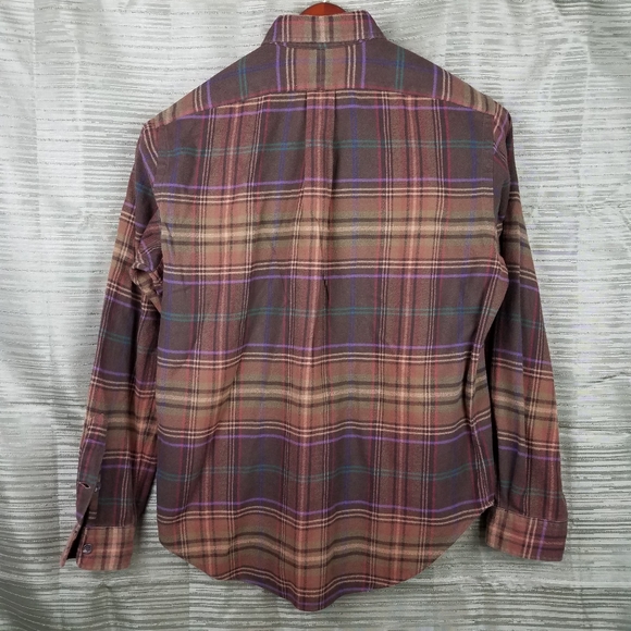 POLO by Ralph Lauren Flannel Long Sleeve Shirt szM - Picture 4 of 7